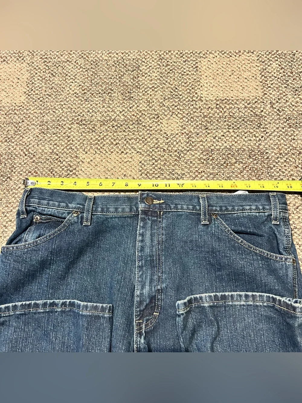 Men's Dickies Relaxed Fit Carpenter Jeans Size 38x34